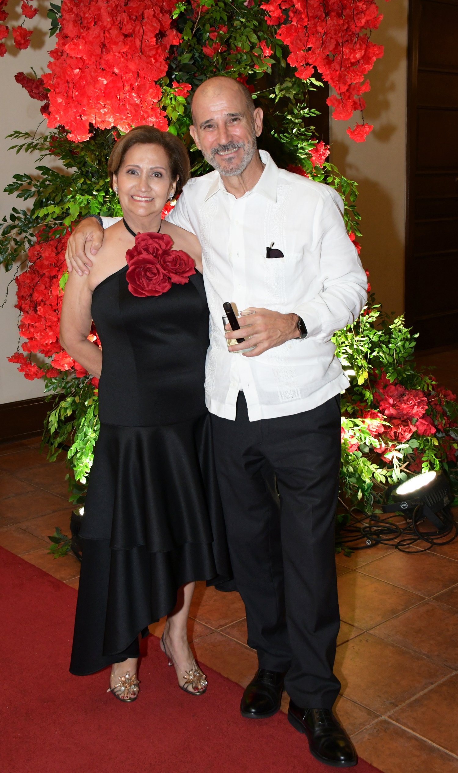 Spanish Ambassador Miguel Utray with Honey Loop of the Daily Tribune.