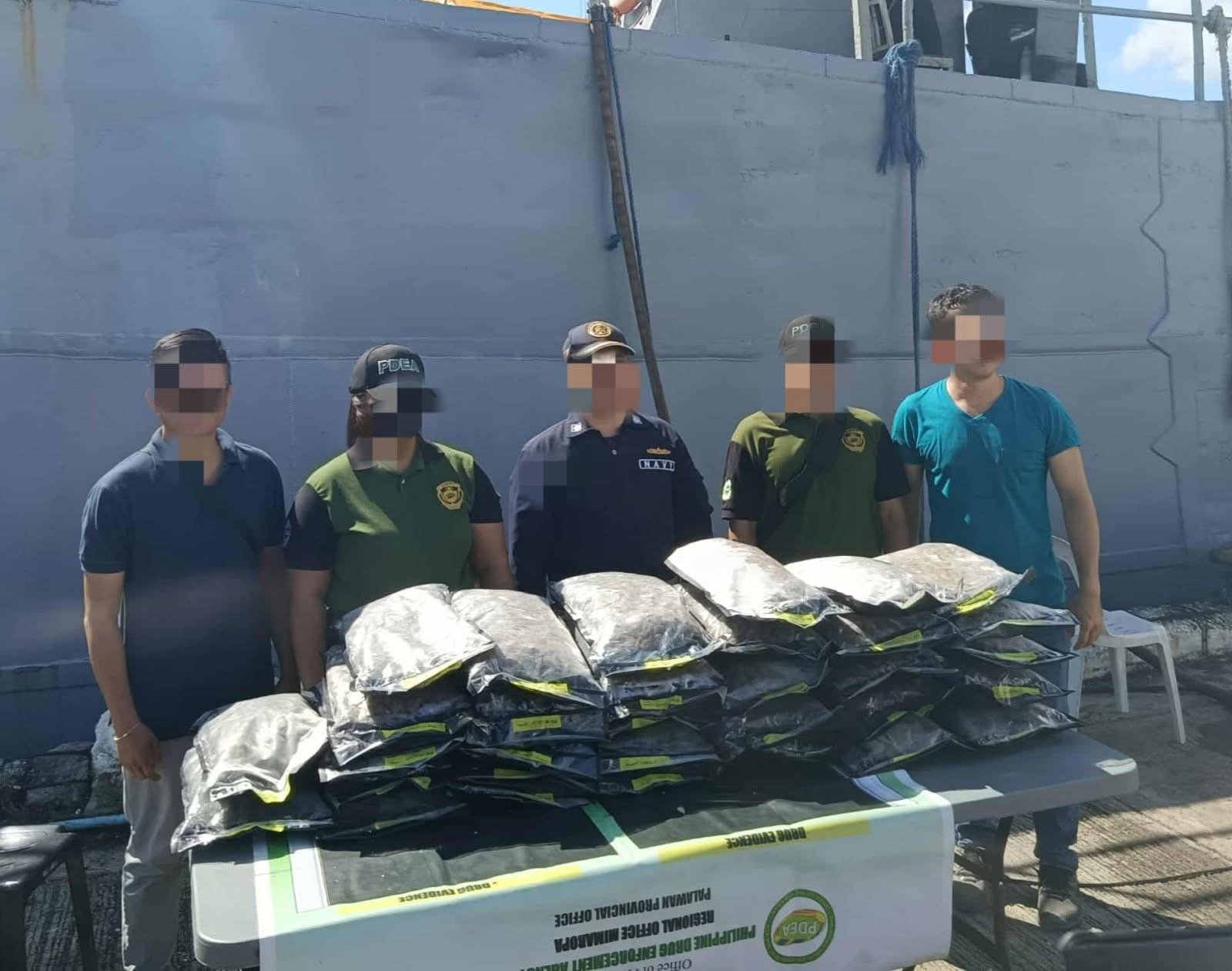 P19.2-M kush recovered at sea  