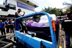 LTO turns over seized luxury vehicle to BOC