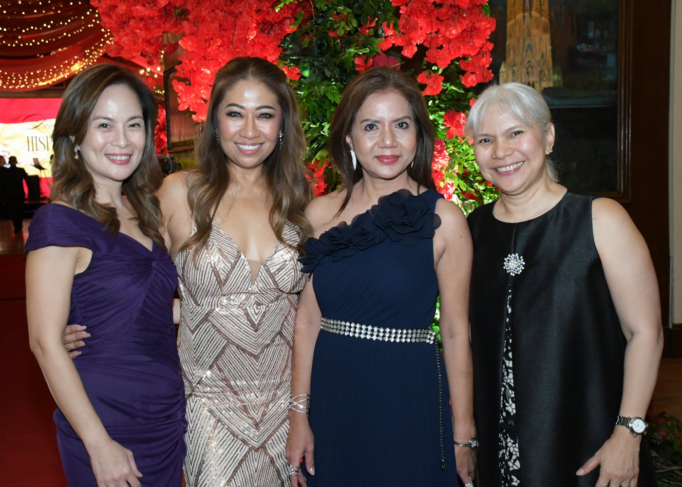 Lulu Salvador, Lynn Moro, Perl Arienza and Mawit Go.