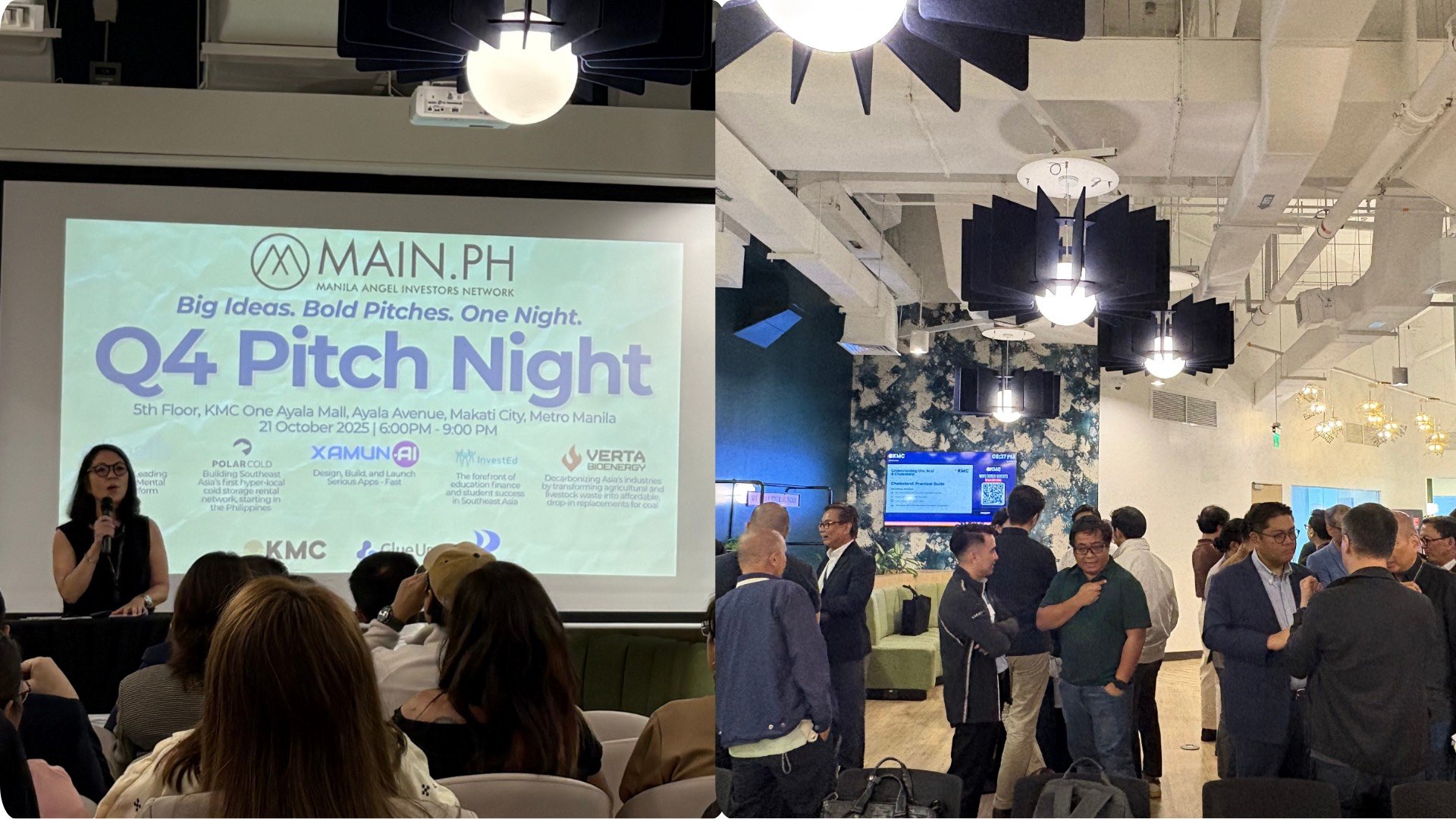 Three startups shine at MAIN Q4 pitch night