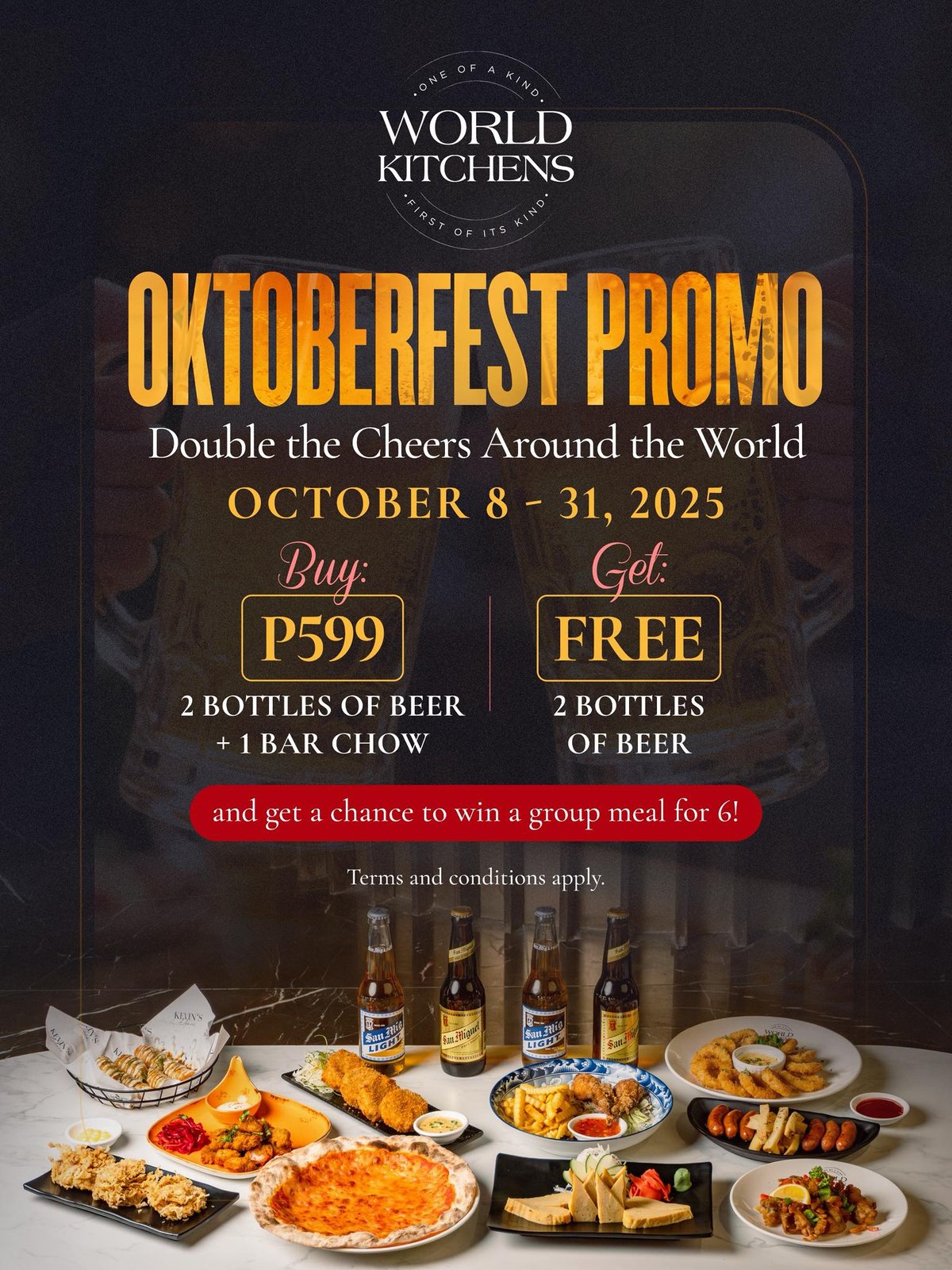 WORLD kitchens at Araneta City.