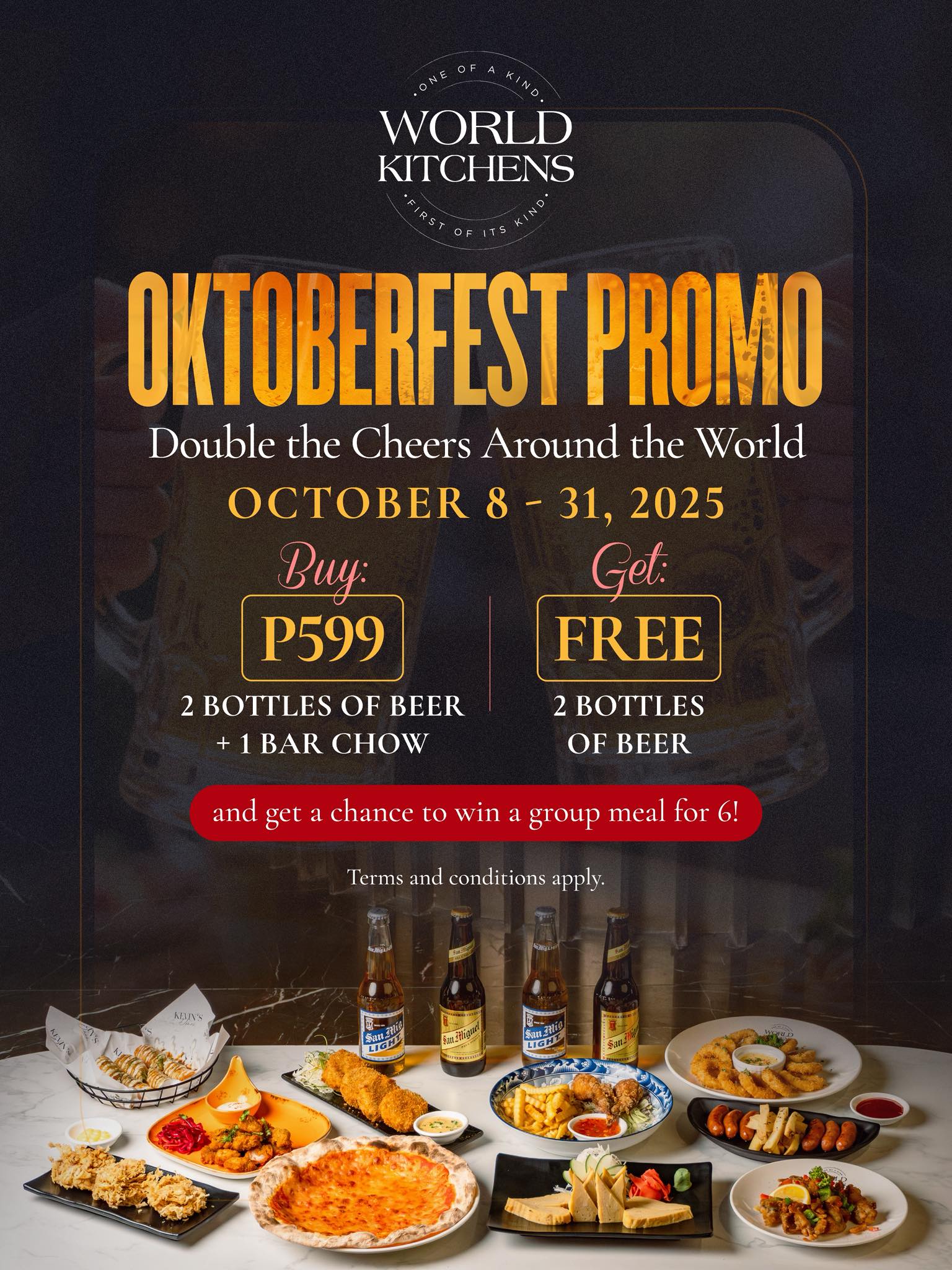 WORLD kitchens at Araneta City.