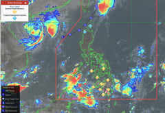 Tropical Depression Salome remains stationary near Batanes