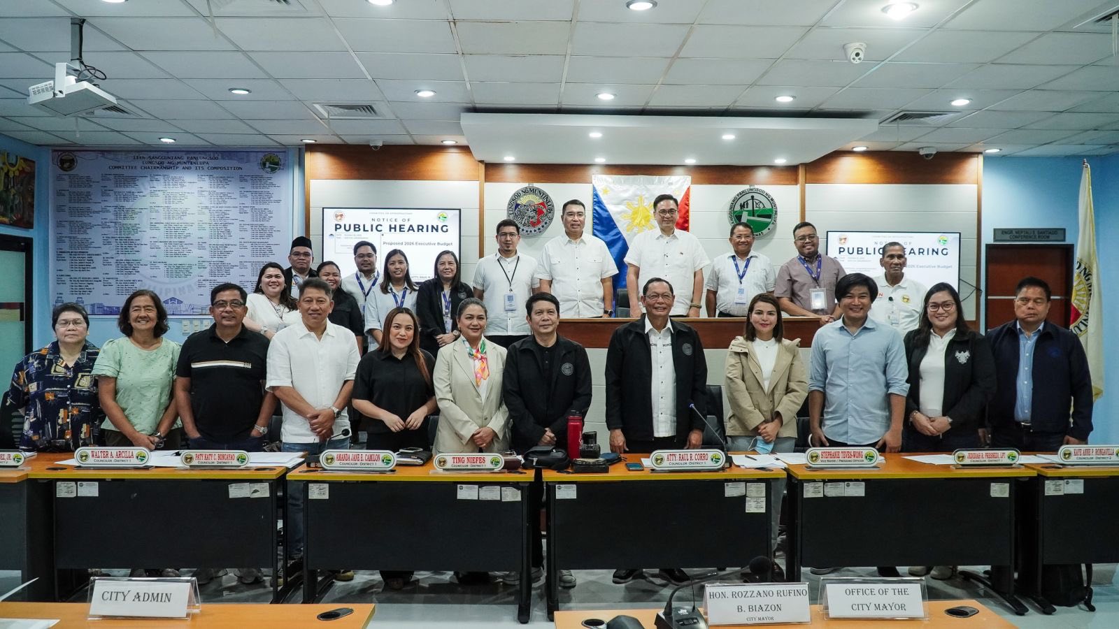 Muntinlupa sets P10.07B proposed 2026 budget