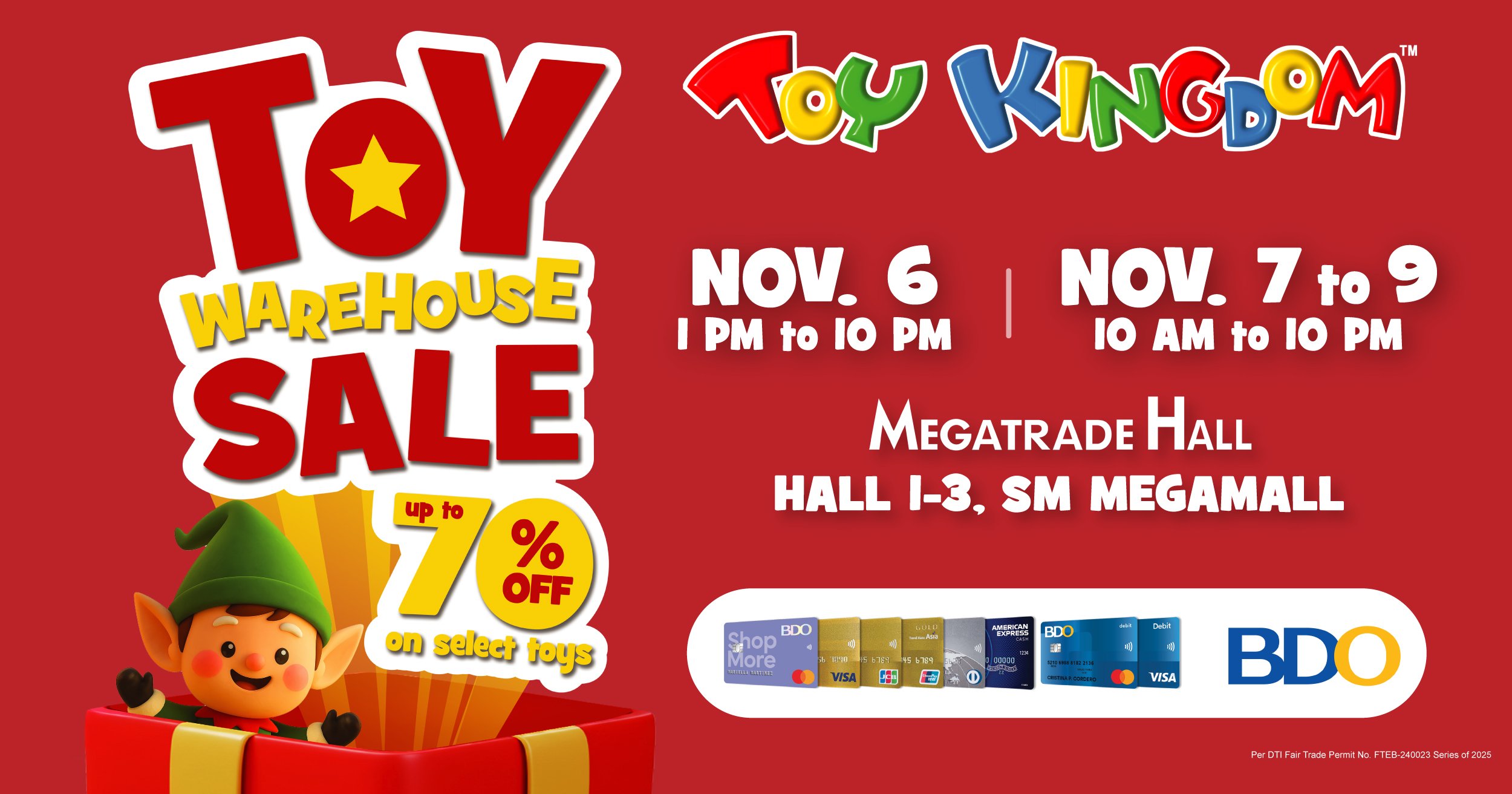 Level up your haul at the Toy Warehouse Sale by Toy Kingdom 