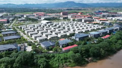 Myanmar scam center raid
sends hundreds fleeing to Thailand