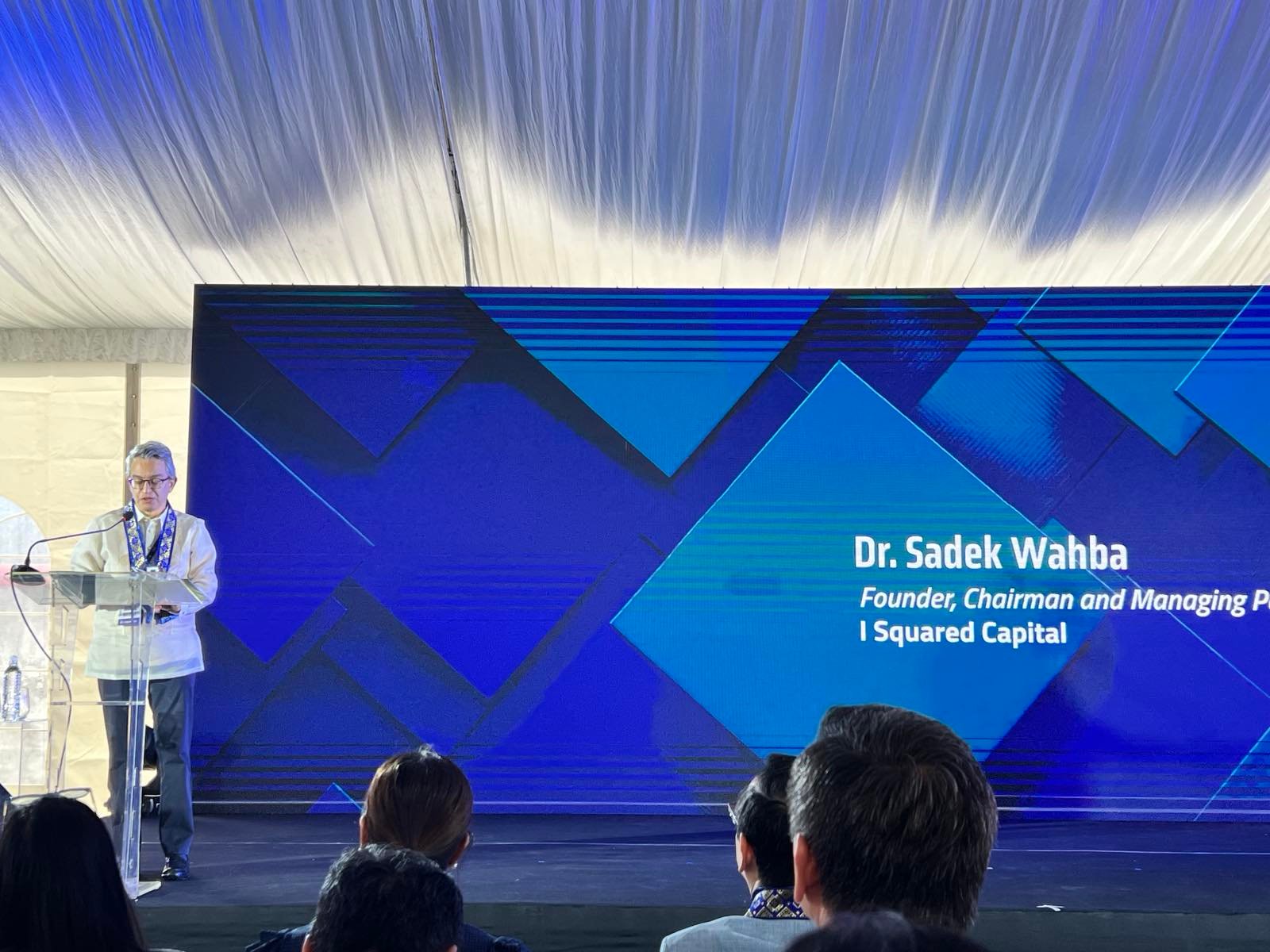 Sadek Wahba, Chairman and Managing Partner of I Squared Capital