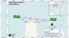 PhilSA warns vs China rocket launch debris