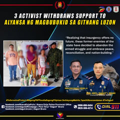 Three activists denounce support for militant farmers group