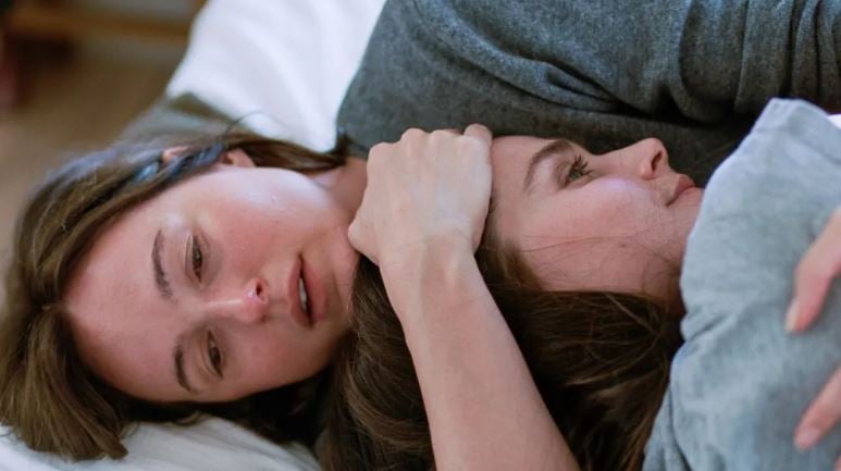 Renate Reinsve (left) and Inga Ibsdotter Lilleaas in 'Sentimental Value.'