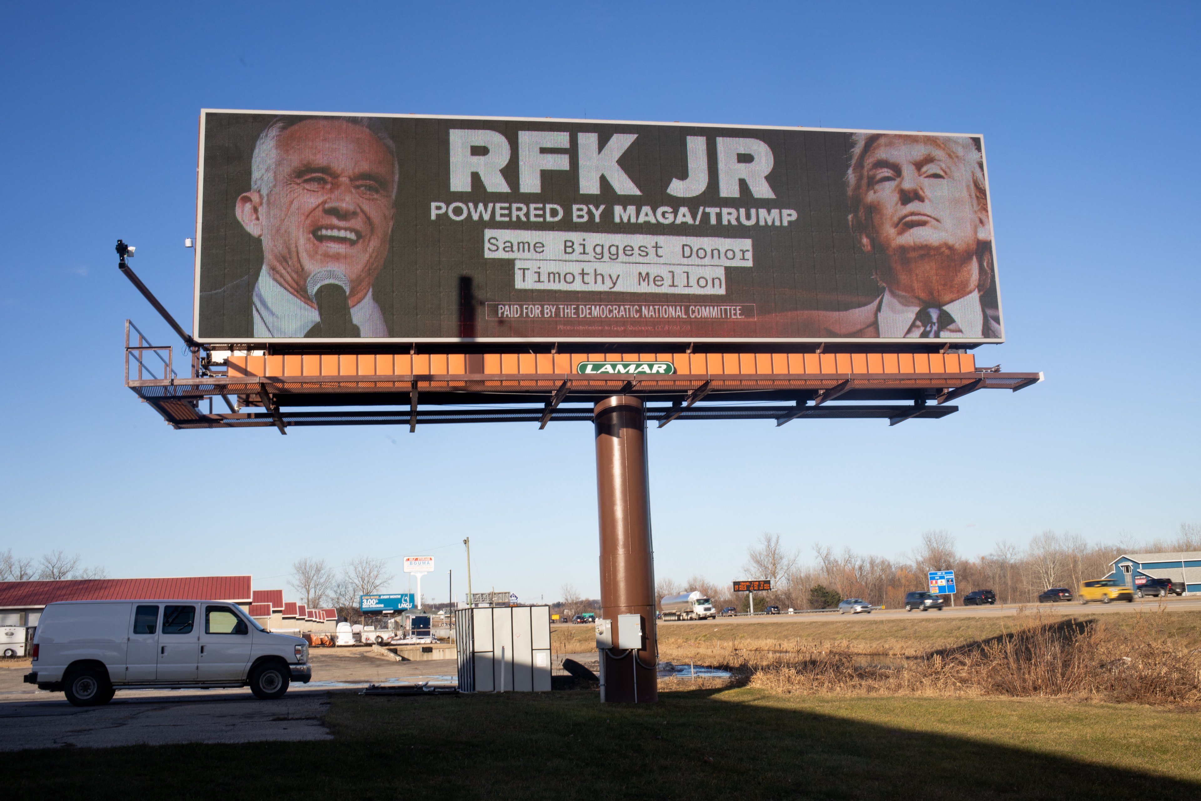 The anonymous billionaire Trump donor