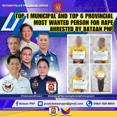 Pilar’s top wanted person arrested inside Bataan jail