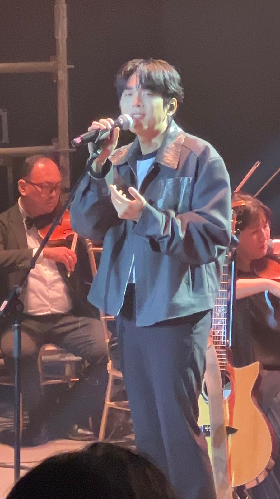 SOUTH Korean singer Isaac Hong.