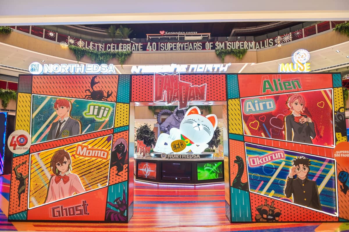 SM North EDSA hosts the first ‘Dan Da Dan’ mall activation in the Philippines.
