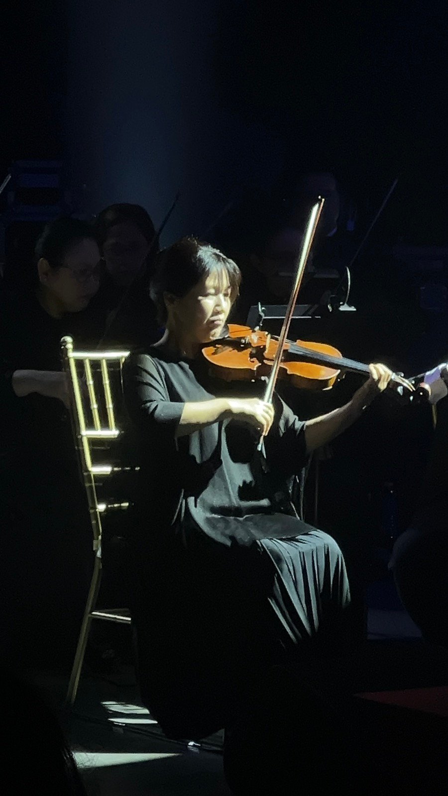 VIOLINIST Mijung Kim.
