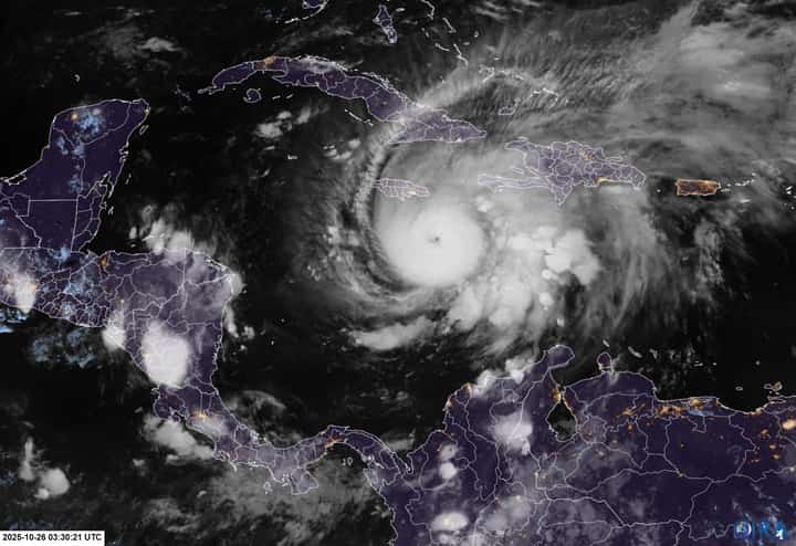 Powerful Hurricane Melissa strengthens as it heads for Jamaica