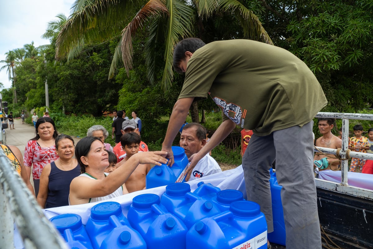 Water, power restore hope