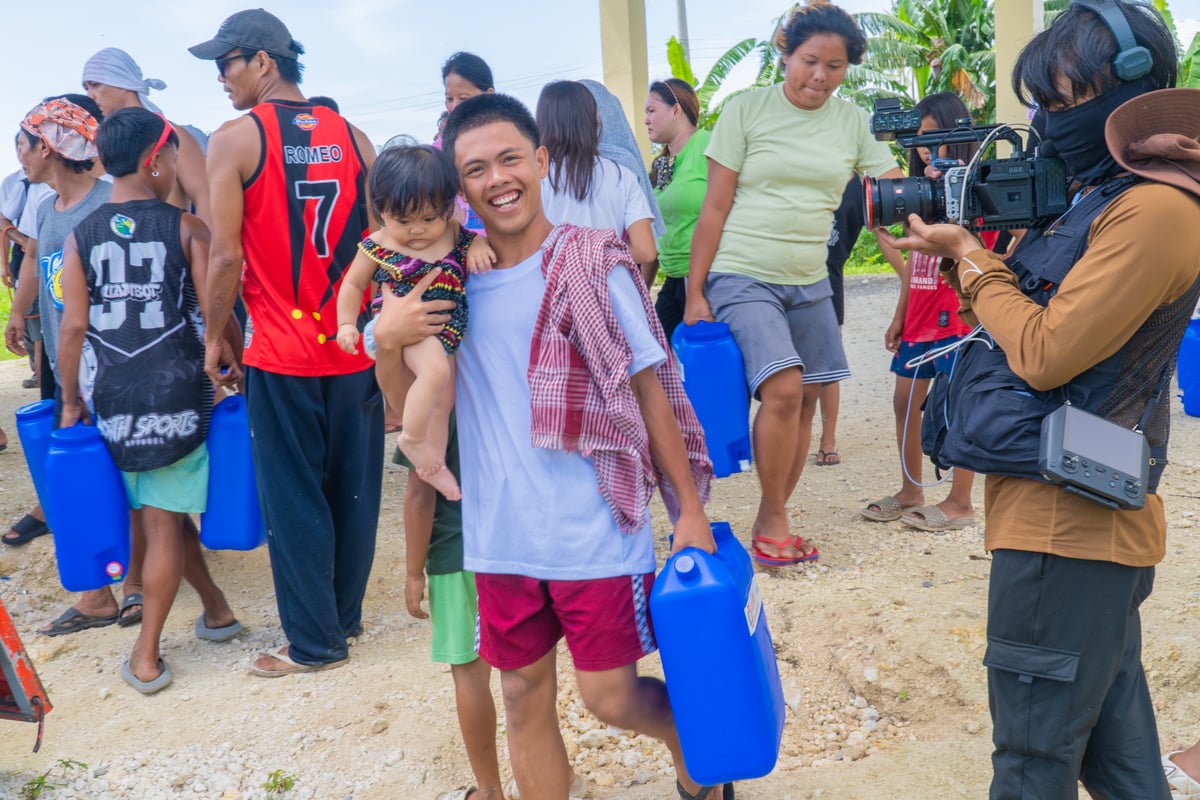 IN RESPONSE to urgent needs, Aboitiz Group delivers nearly 168,000 liters of potable water to families in Cebu and Davao still reeling from the disaster.