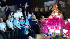 A night of music and faith for the Blessed Mother and elderly priests