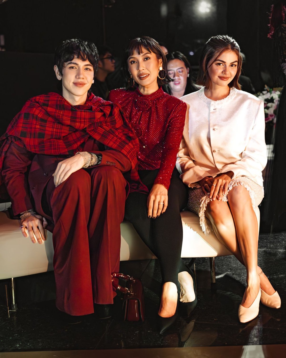 BJ Pascual, Liz Uy and Janine Gutierrez.