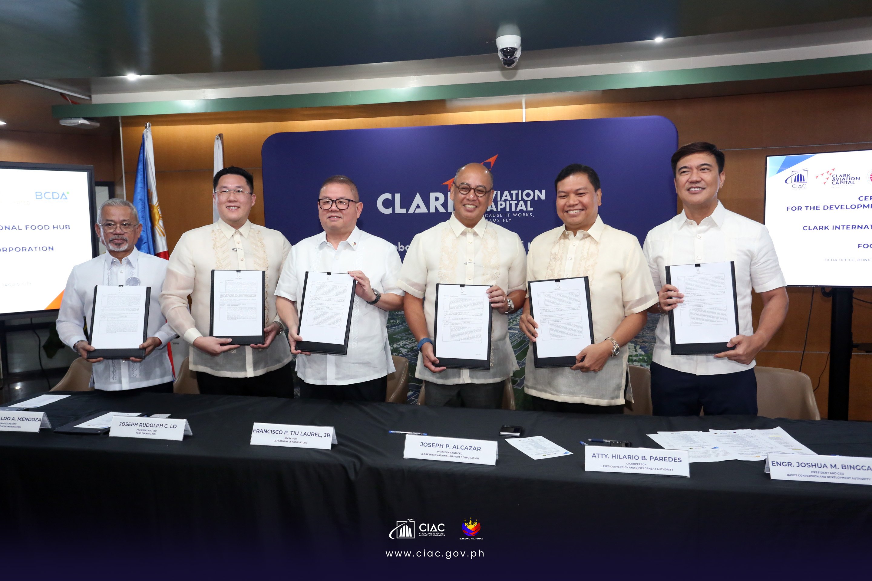 Clark National Food Hub partnership agreement signed