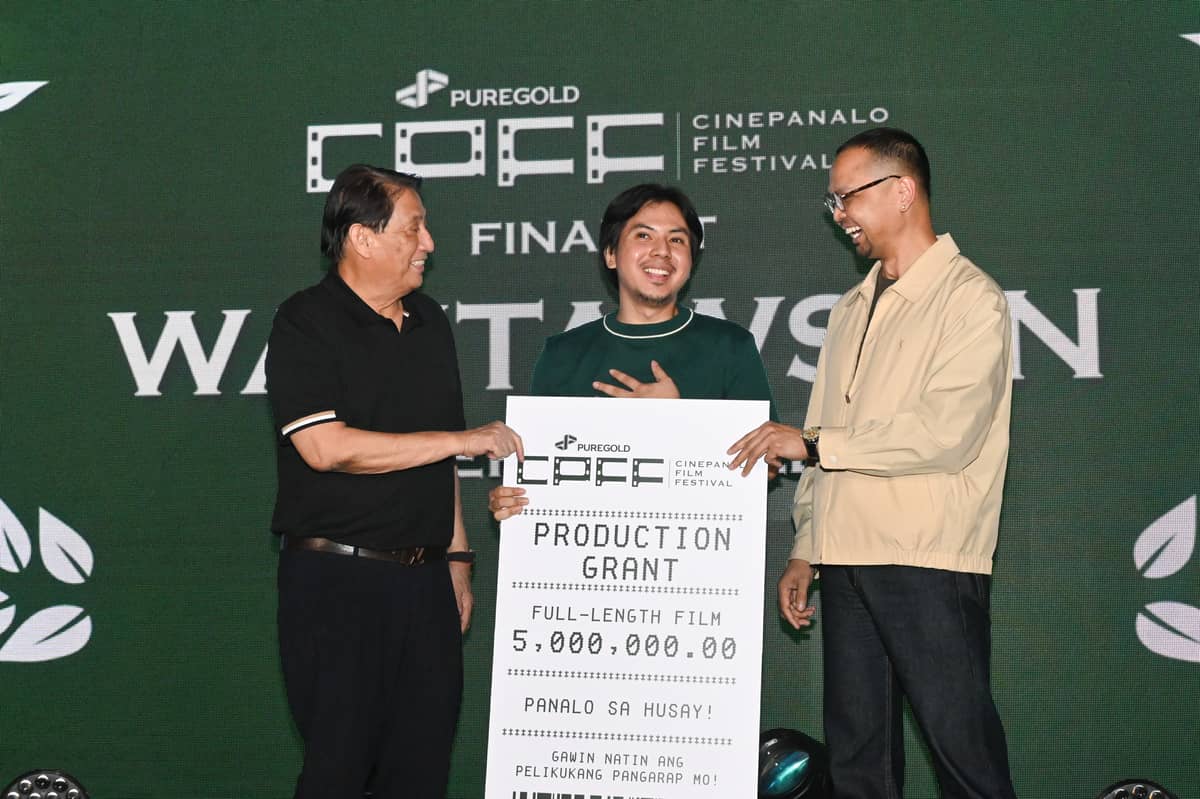 All seven films in competition received a production grant of P5,000,000 and a chance to vie for the festival’s top awards.