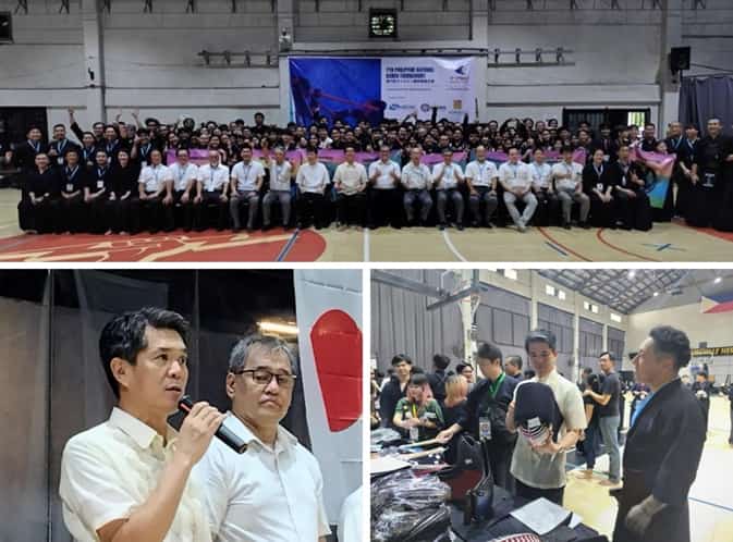 Ambassador Endo Kazuya attends the 2025 7th Philippine National Kendo Tournament