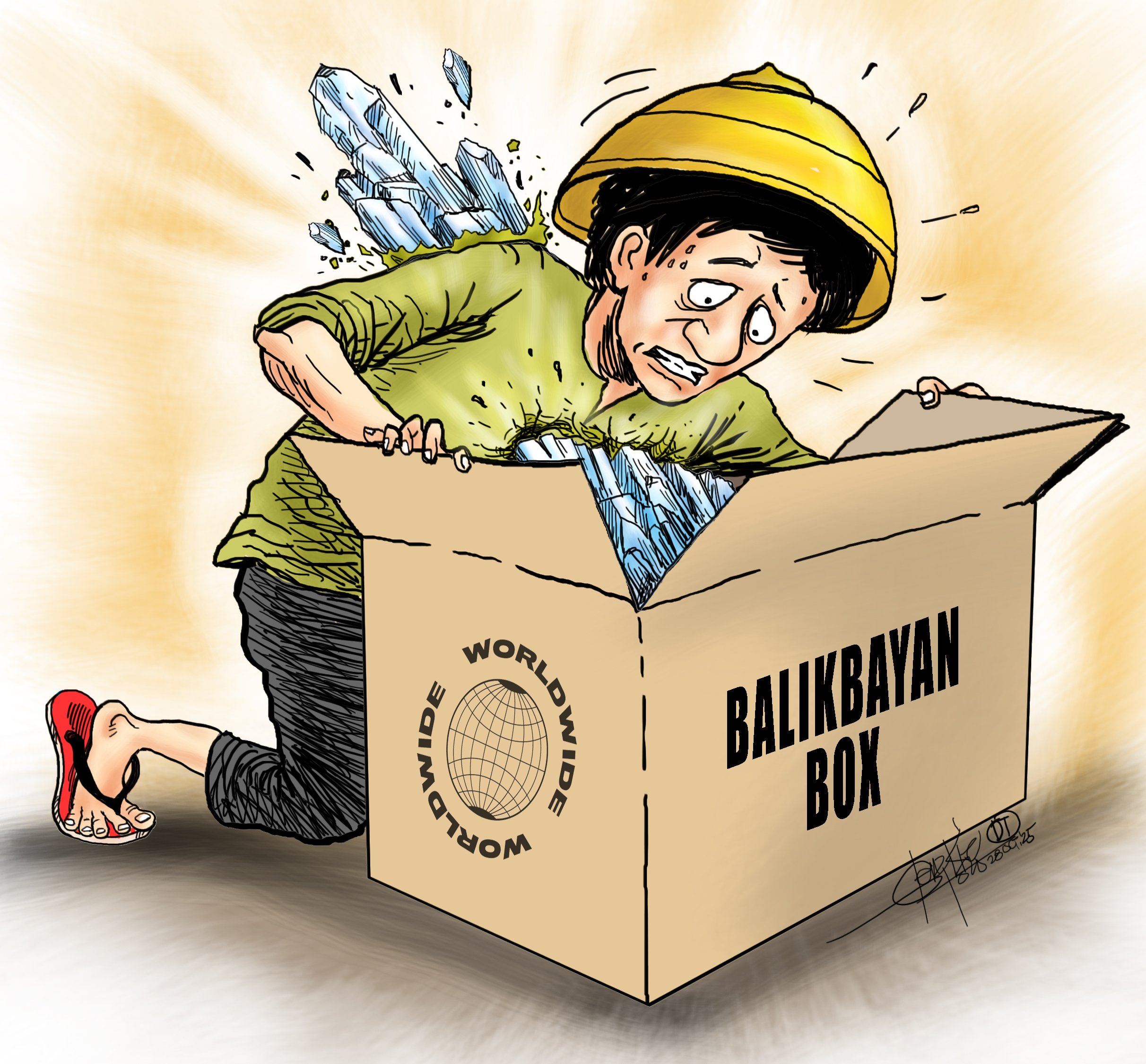 Boxes full of betrayal