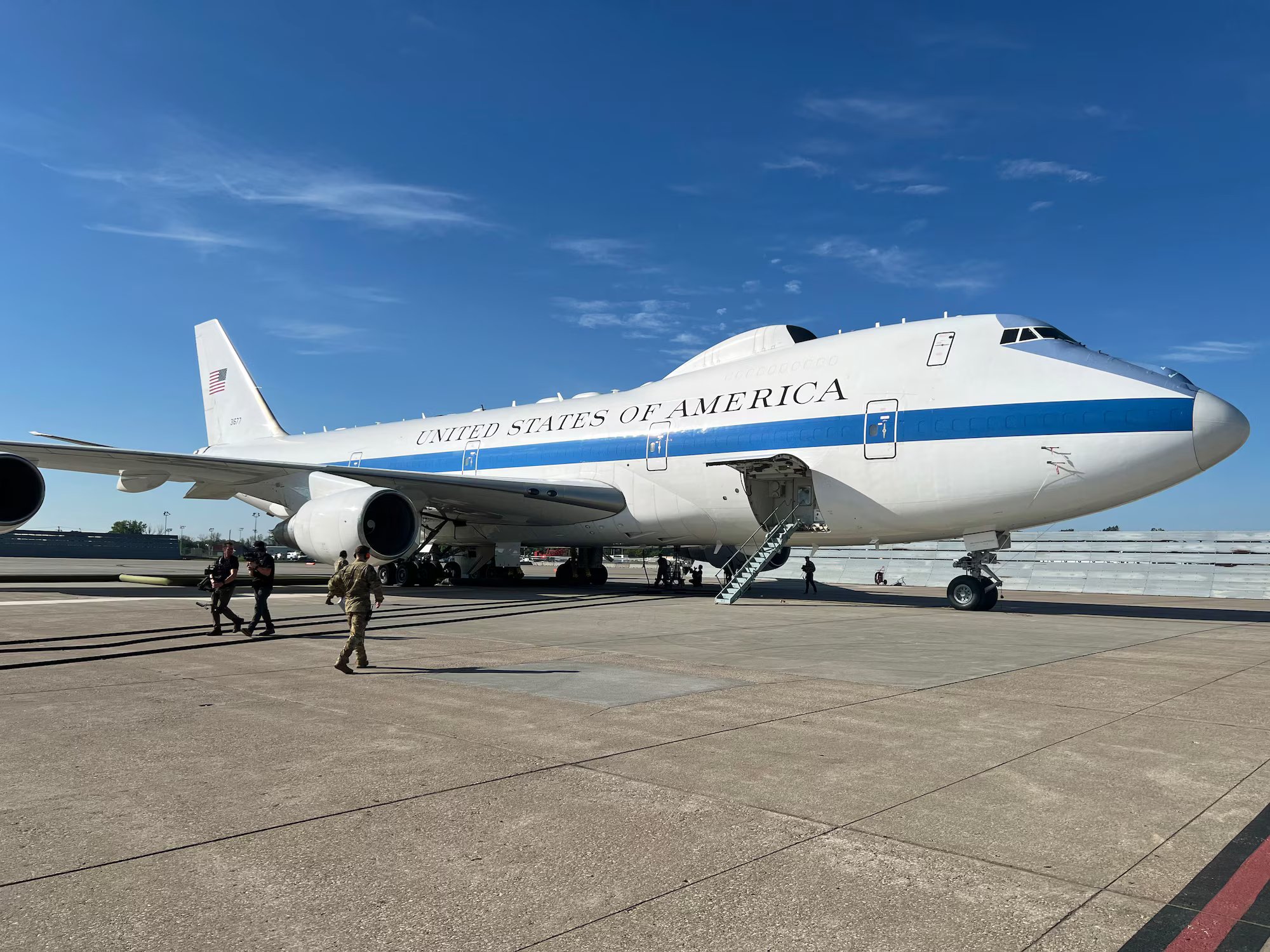 ‘Doomsday’ plane refuels at NAIA, no VIP visit — PAF