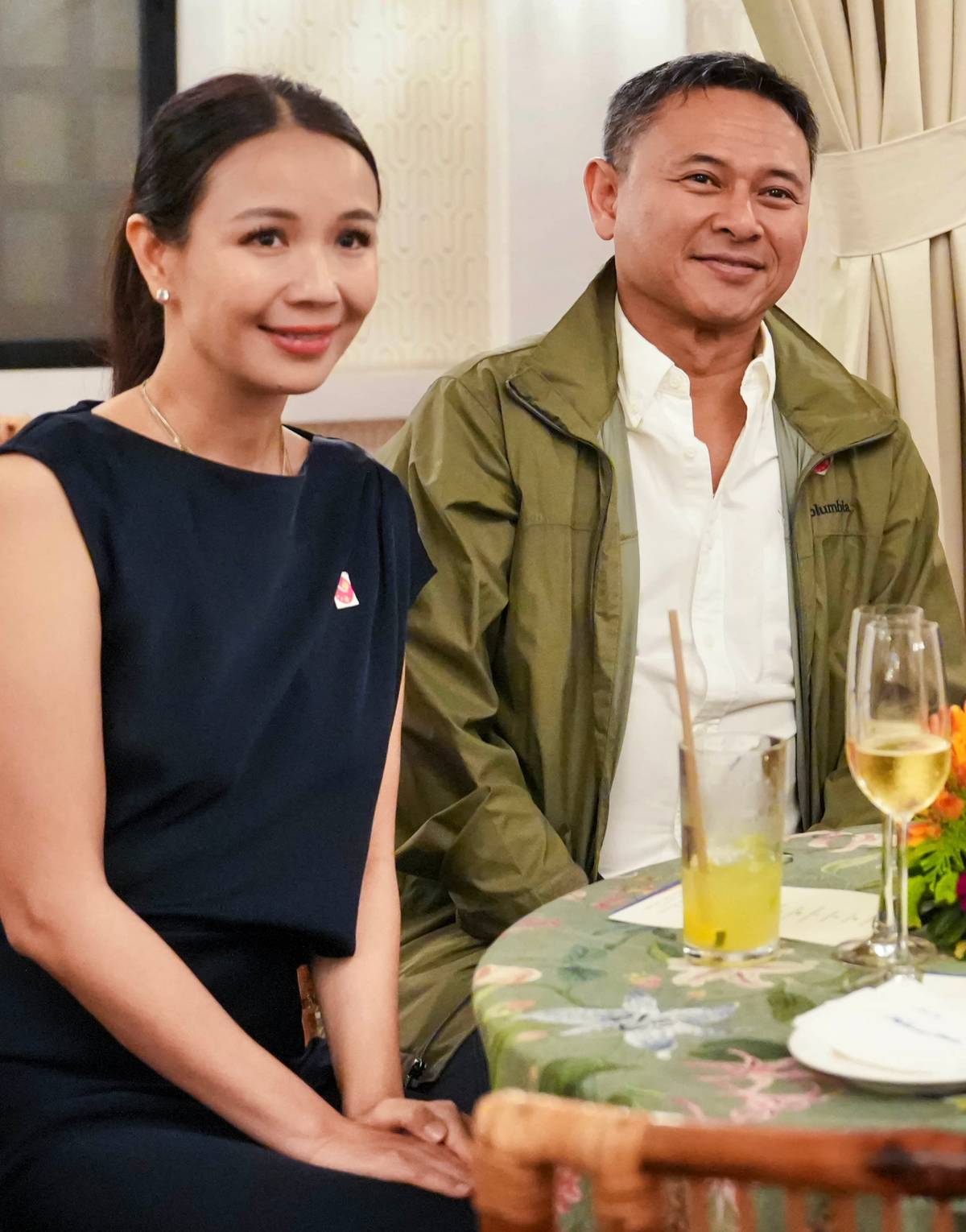 Elvira E. Angara, Education Secretary Juan Edgardo M. Angara.