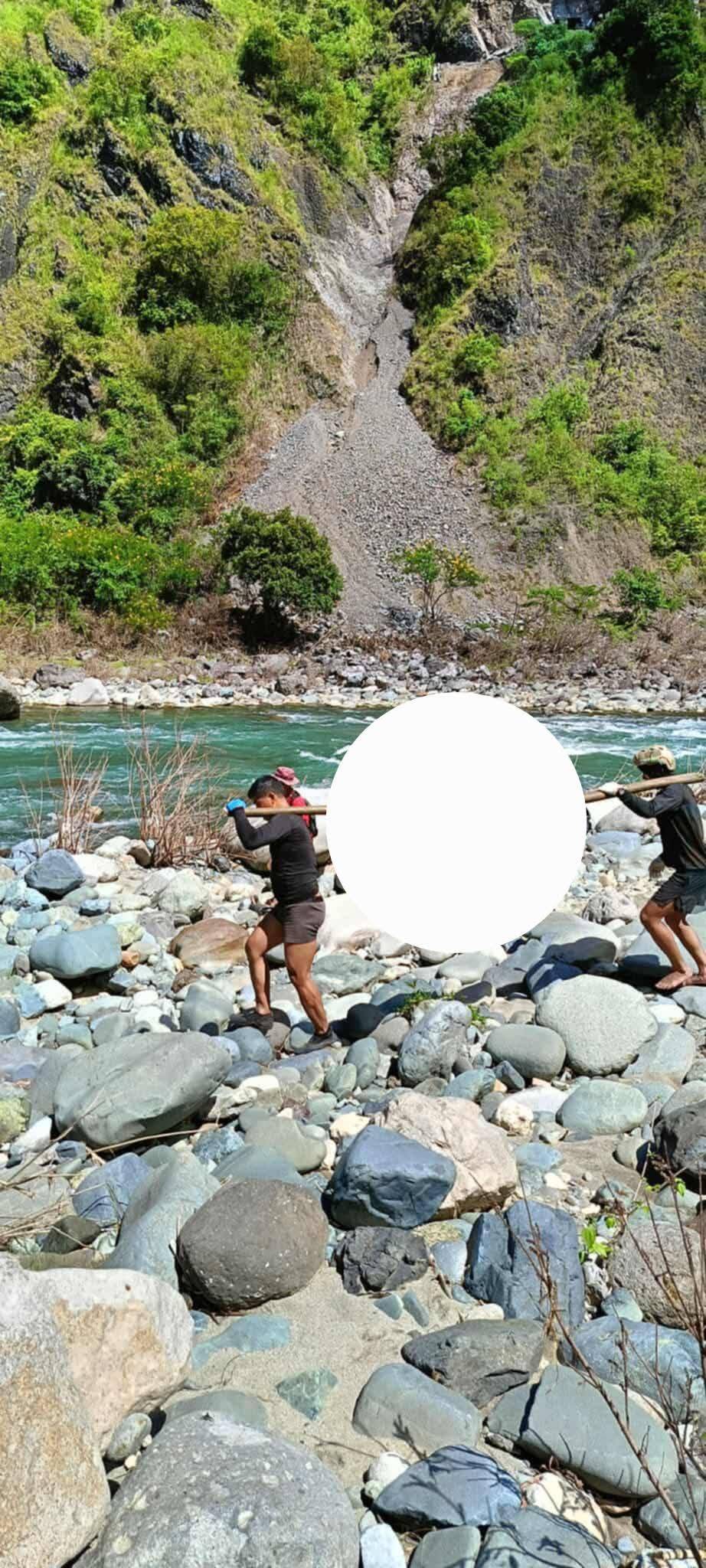The elders and community leaders of the Igorots (people of the mountains) ask blessings, guidance, forgiveness and protection from "Kabunyan" or the Creator and the "adi kaila" (the unseen or the spirits of the ancestors and loved ones who went ahead) in every occasion and incidents. Elders of Bontoc led the conduct of "Khaeb di uminoman" to appease the "adi kaila" and the blessings of Kabunyan to continue to guide the people who participated in the search and retrieval of the victims of a vehicular mishap on October 27, 2025, On October 28, an elder led a ritual to ask the guidance and protection of "Kabunyan" in the resumption of the search for the remaining two victims, hours later, the body of the fourth victim and as found near the crash site. The responders are still searching for the 5th victim.
| Aldwin Quitasol. Photos Courtesy of Bontoc MDRRMO.