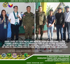Army, Nueva Ecija hold first former rebels summit