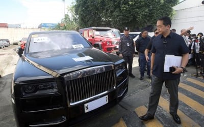 Customs debunks viral post on Discaya Rolls-Royce sighting in Metro Manila