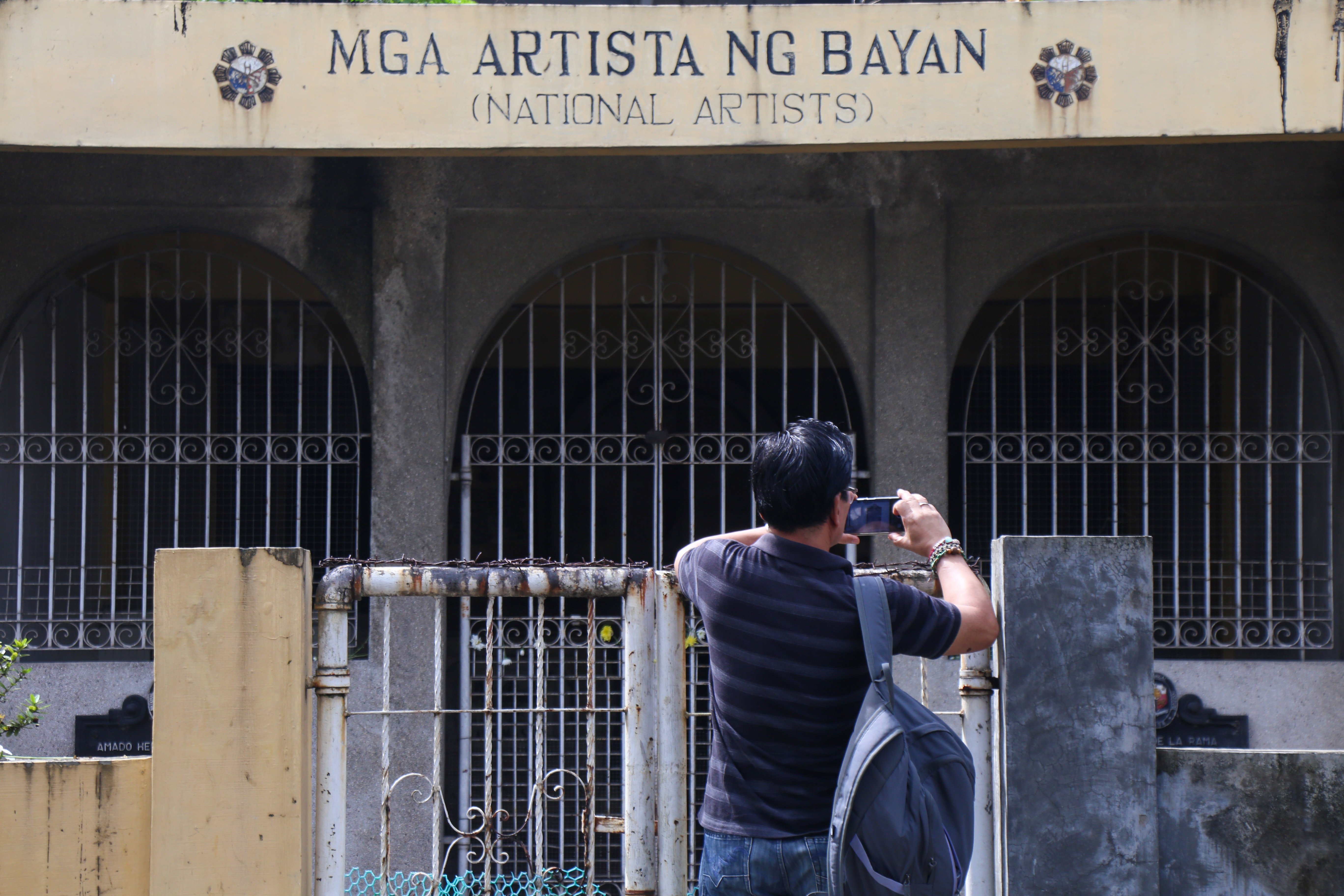 Ka Amado and Ka Atang's mausoleum in Manila North Cemetery 