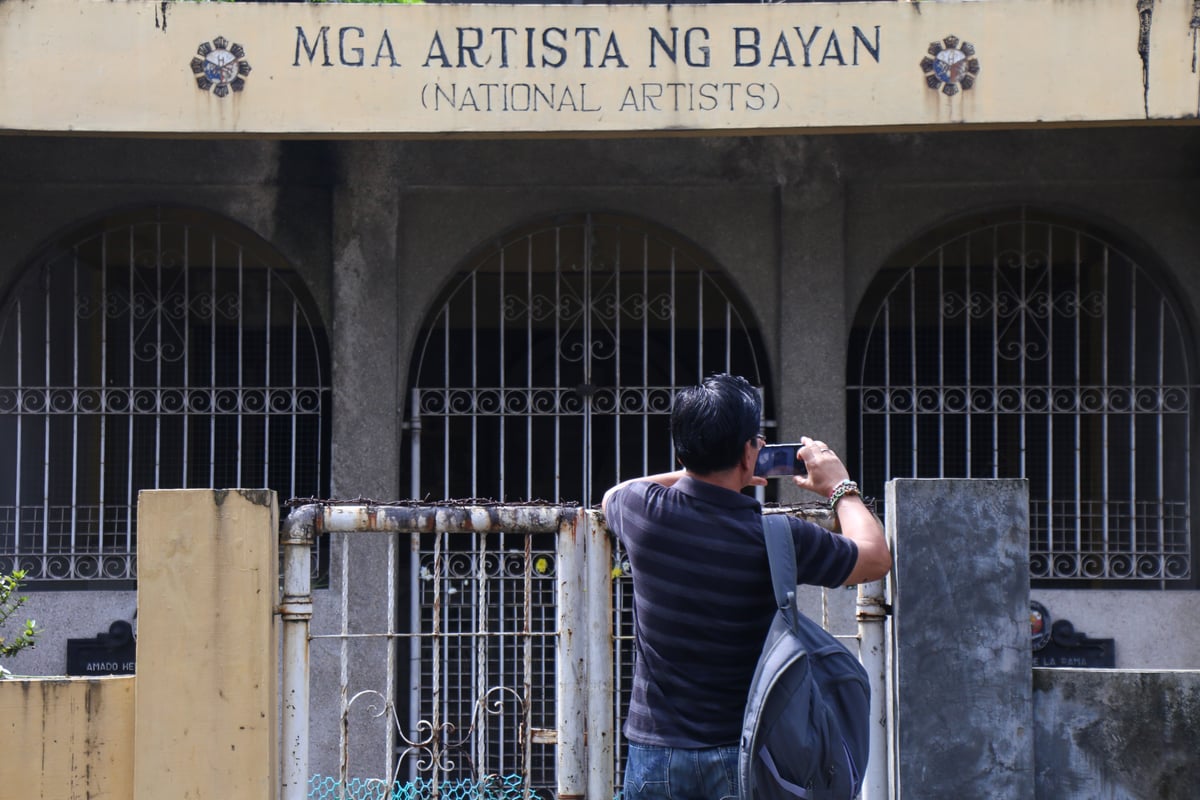 Ka Amado and Ka Atang's mausoleum in Manila North Cemetery