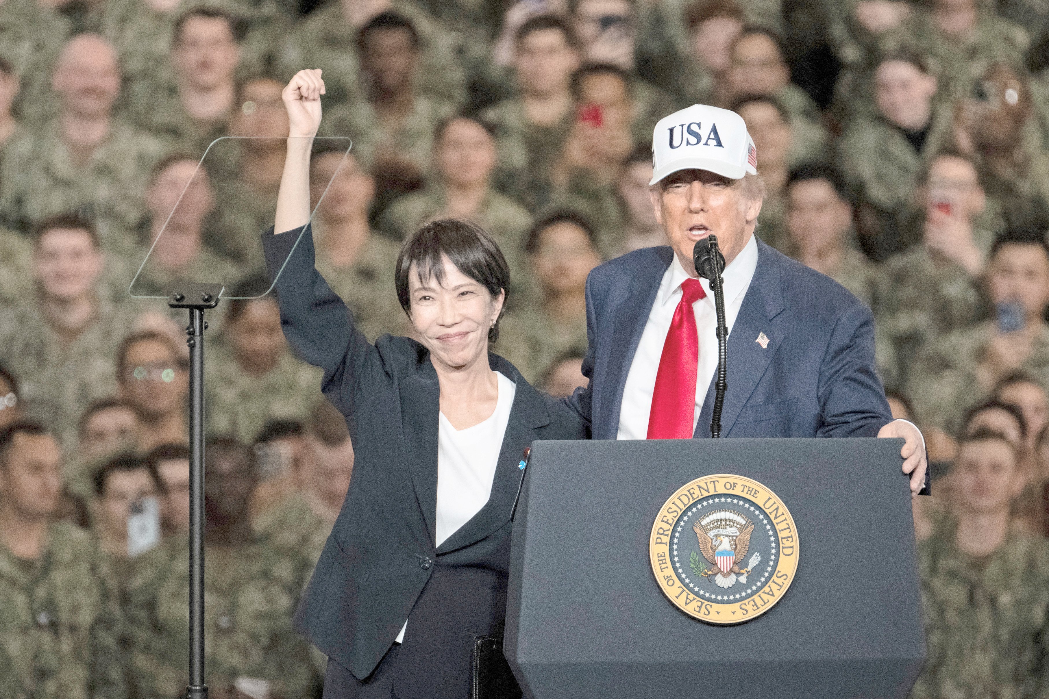 Takaichi, Trump swap praise for ‘new golden age’ ties