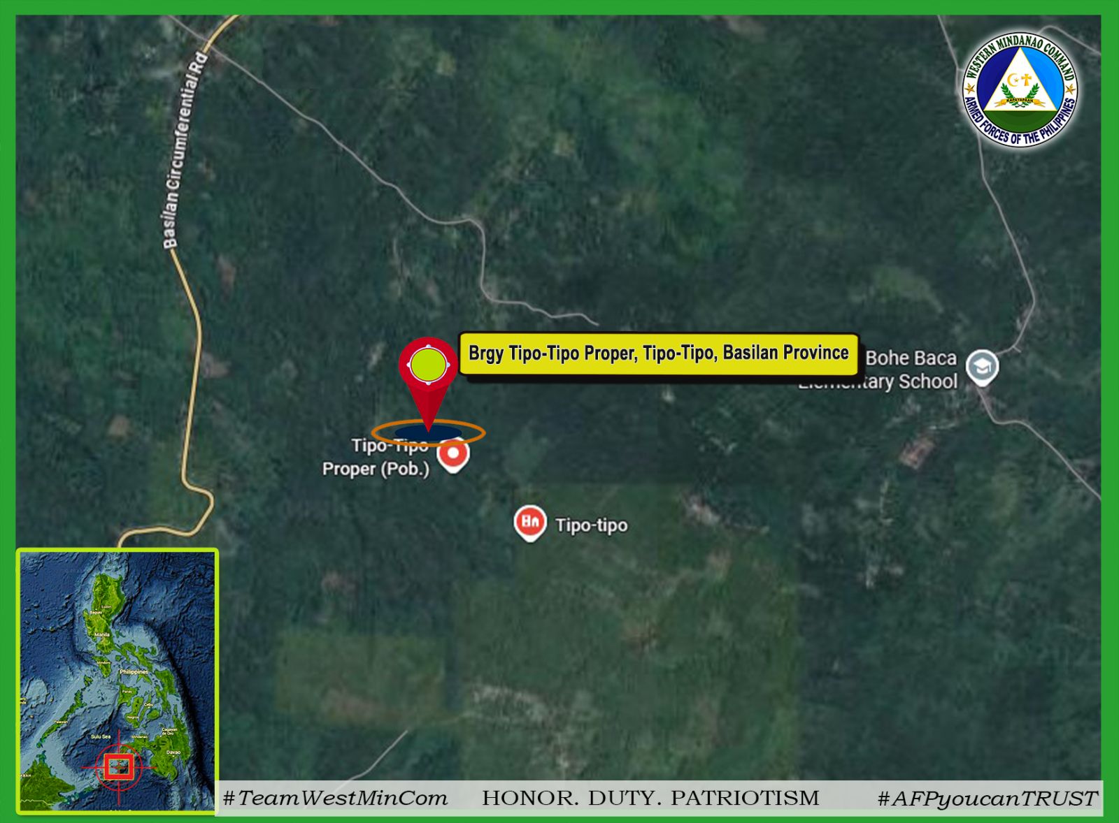 Rido-related clash in Tipo-Tipo, Basilan now under control — AFP