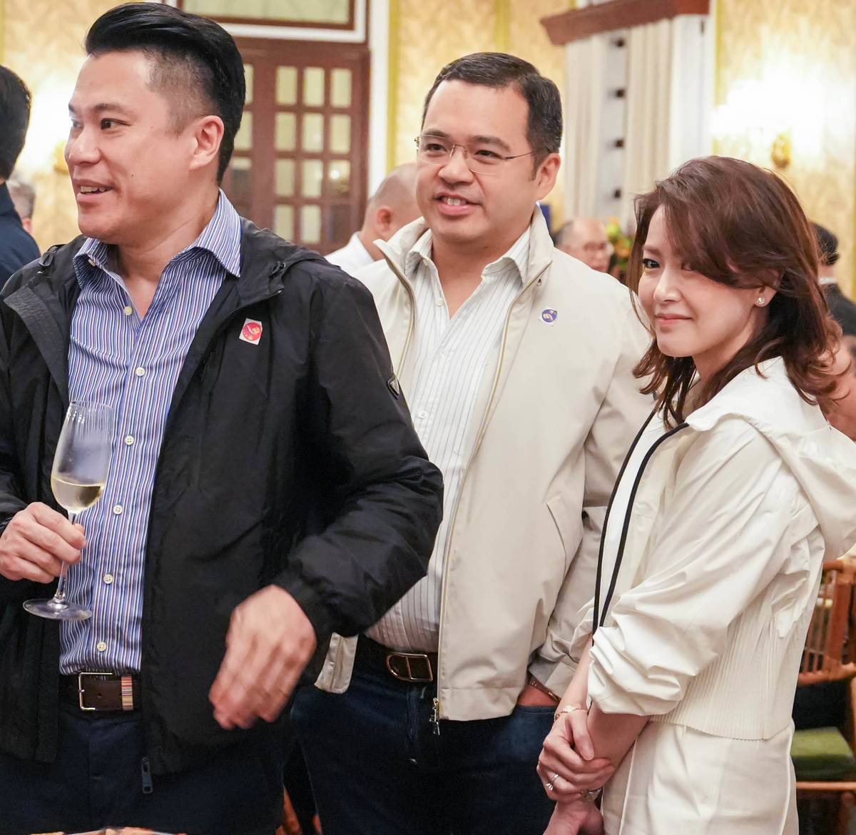 Kevin Tan, Paolo Martel, Michelle See-Tan.