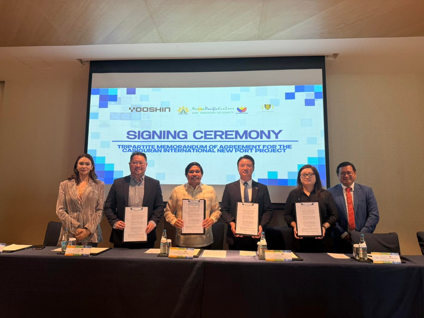 APECO, stakeholders ink deal on Casiguran New Port