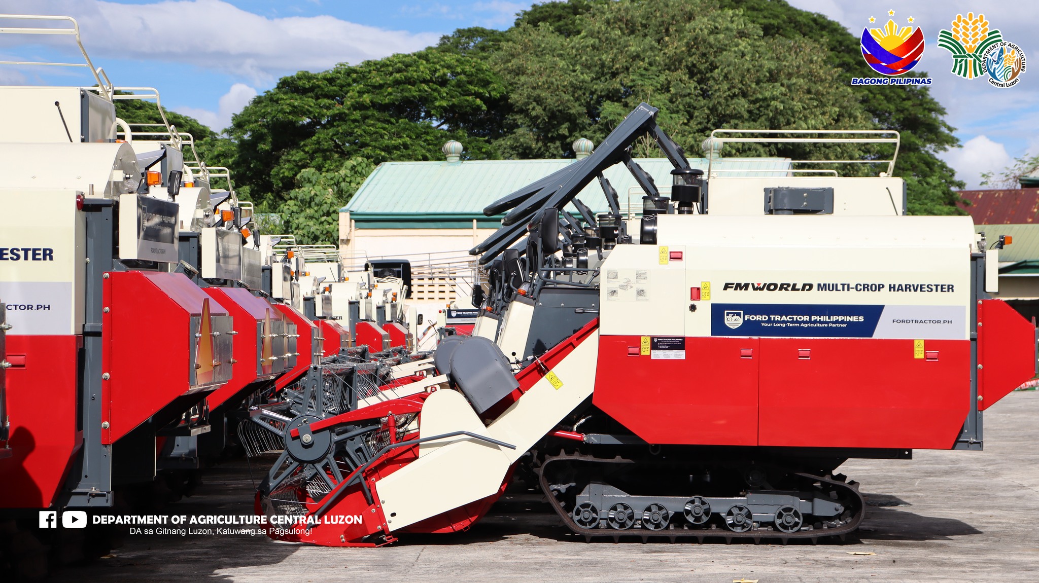 P37.5M worth of farm machineries given to Central Luzon cooperatives
