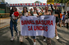 Miss Earth representatives call for reduced waste and pollution this Undas