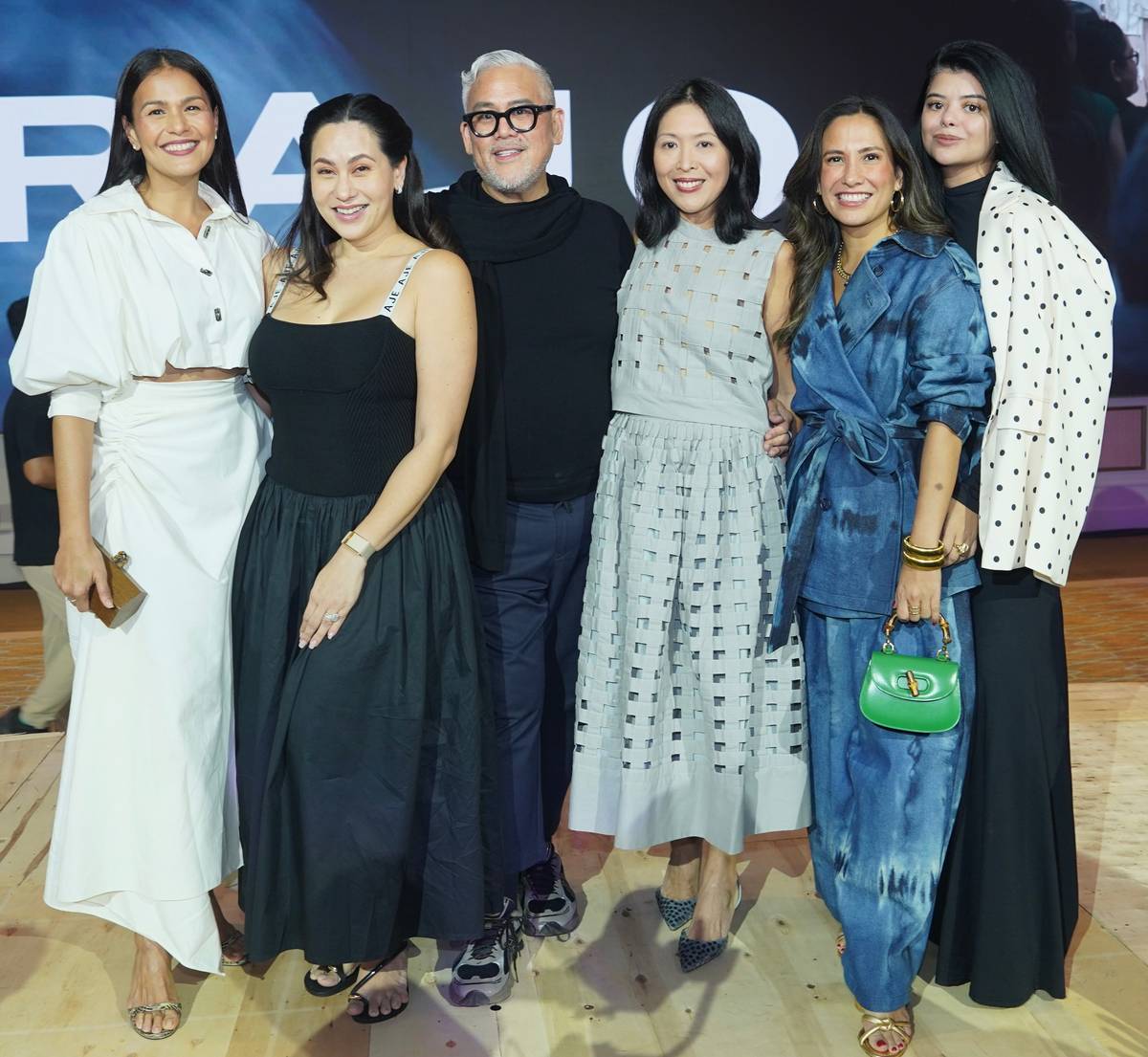Iza Calzado Wintle, Cristalle Belo Pitt, Rajo Laurel, Marielle Santos-Po, Stephanie Zubiri and Rocio Olbes.