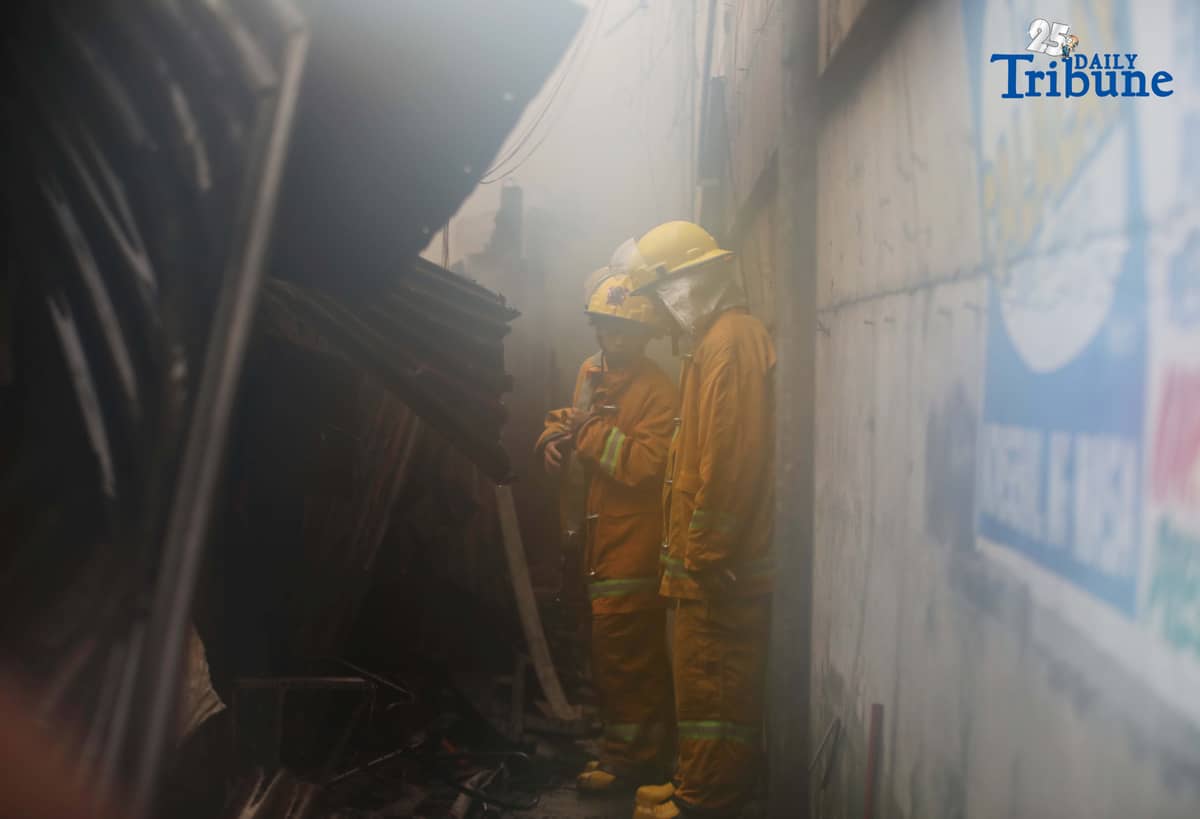 Hit Fire Sensor Fire Brgy. San Antonio QC | Daily Tribune