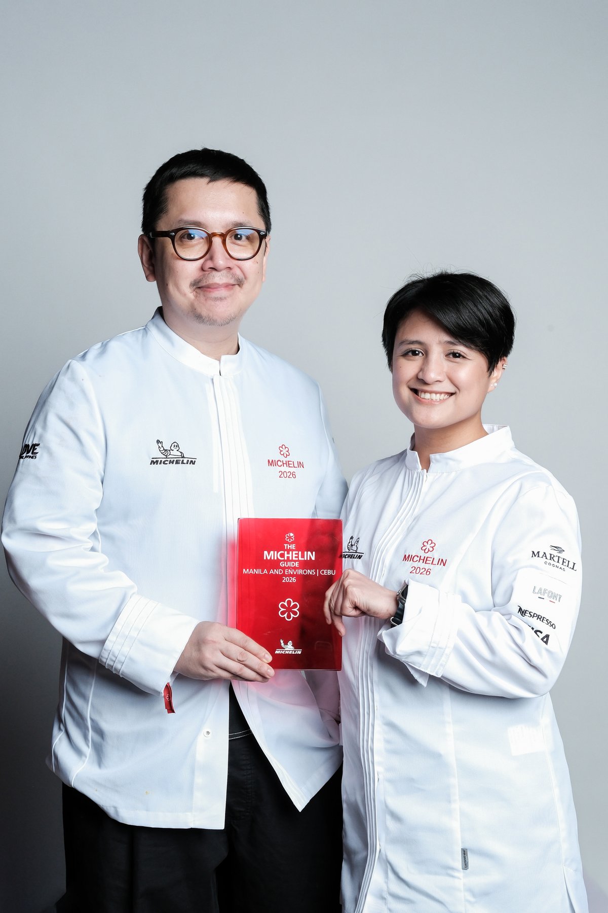 Chefs Nicco Santos and Quenee Vilar