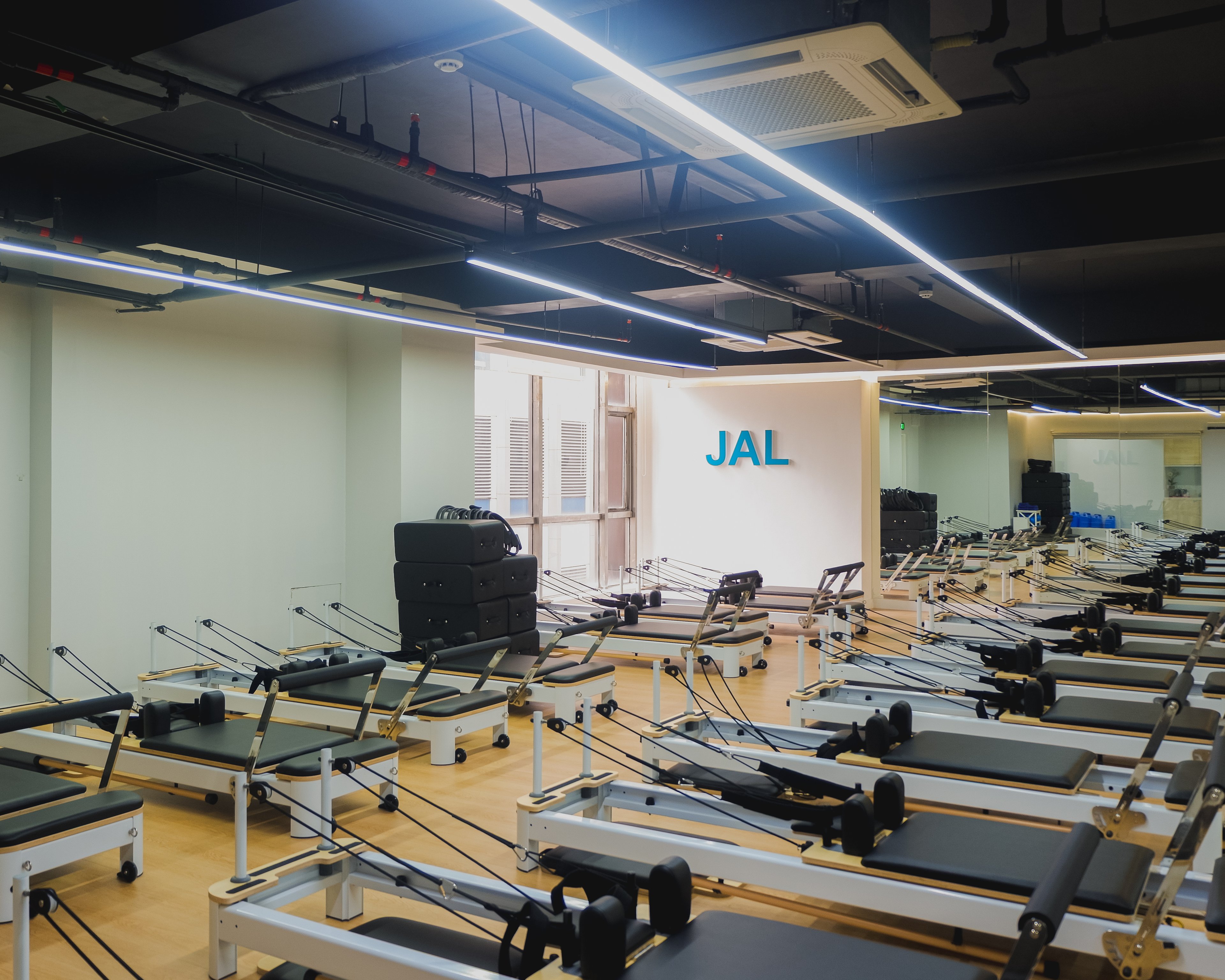 Reformer Pilates Room.