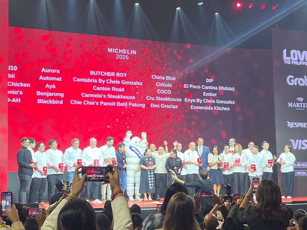 LIST: Philippine restaurants with Michelin stars, awards