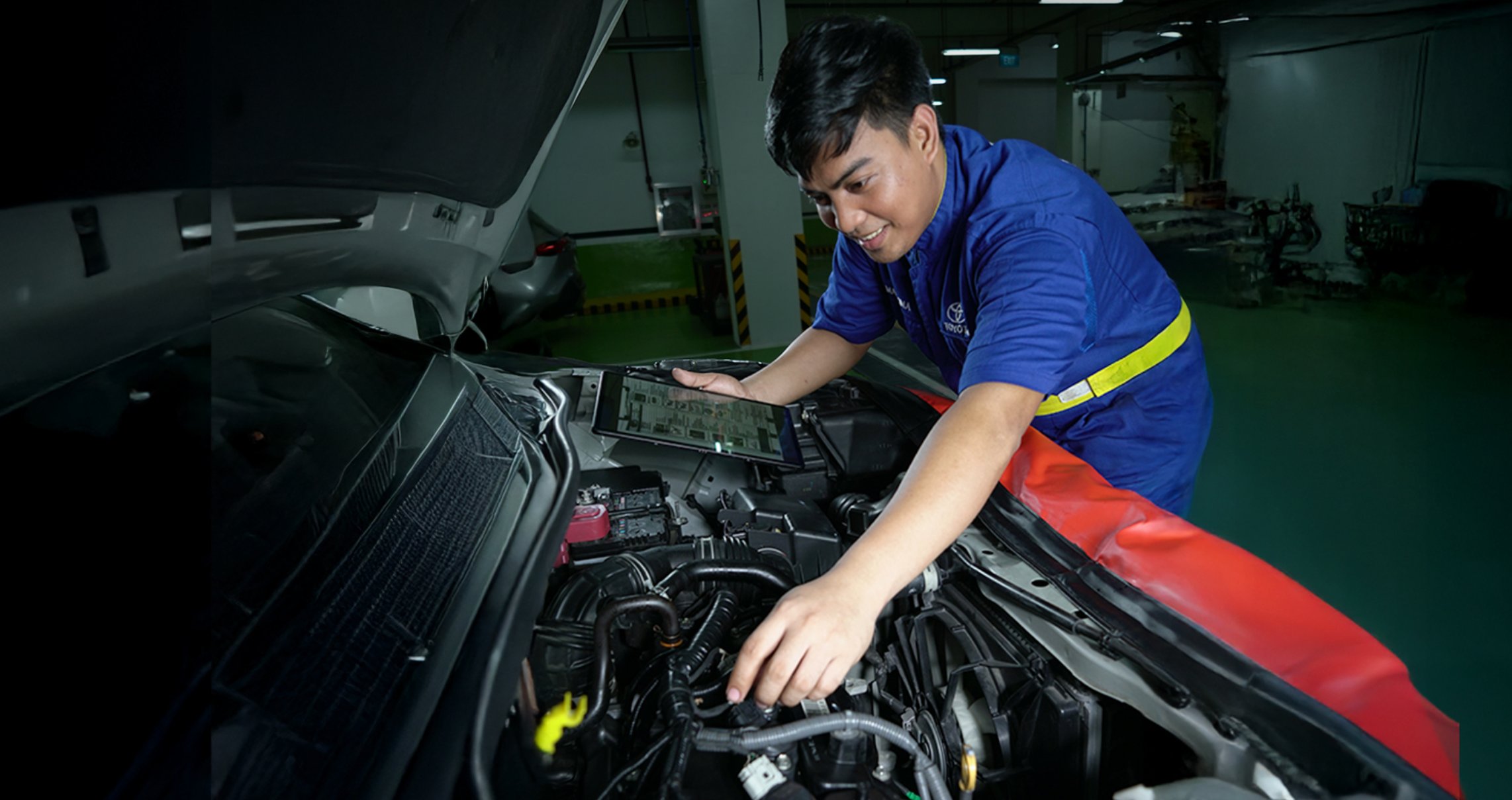 Toyota gives free labor
for Undas roadside help
