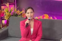 Gladys Reyes answered questions from the media at the recent Star Magic Spotlight.