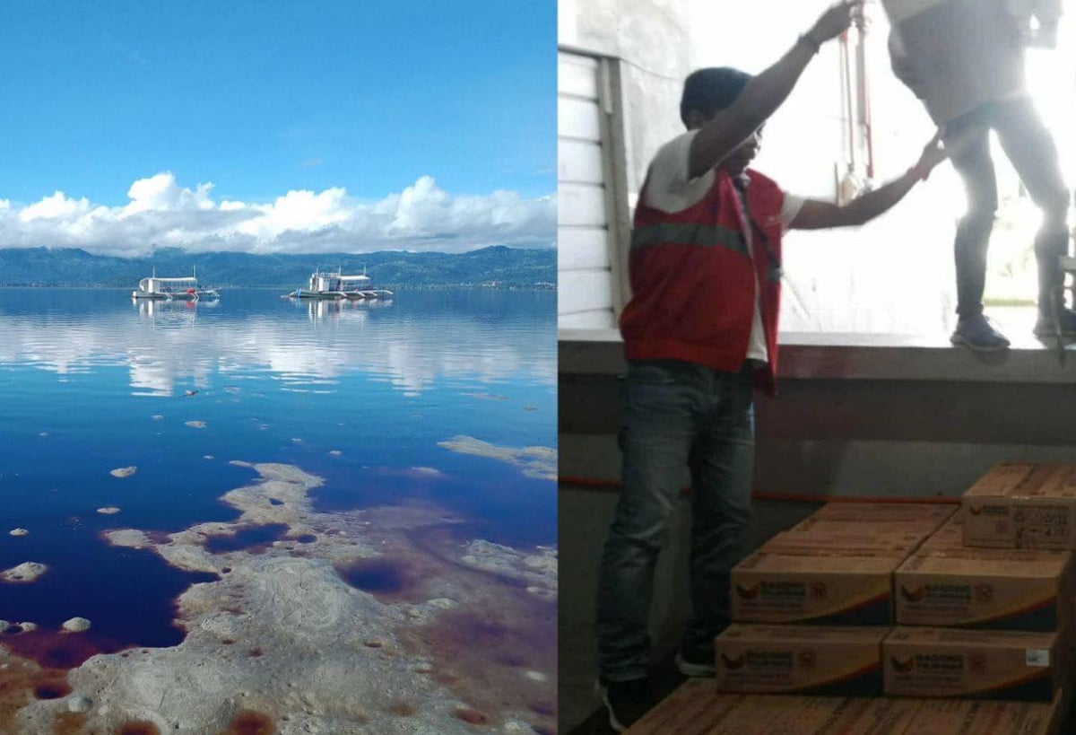 Chemical spill victims get DSWD aid